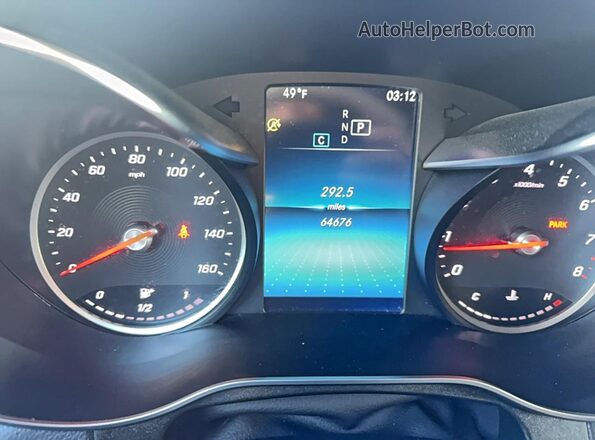 W1N0G8DB5MV266377 2021 MERCEDES-BENZ GLC-CLASS Black Vista del cuadro de instrumentos