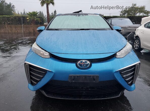 JTDBVRBD0HA003632 2017 TOYOTA MIRAI Blue Vista frontal