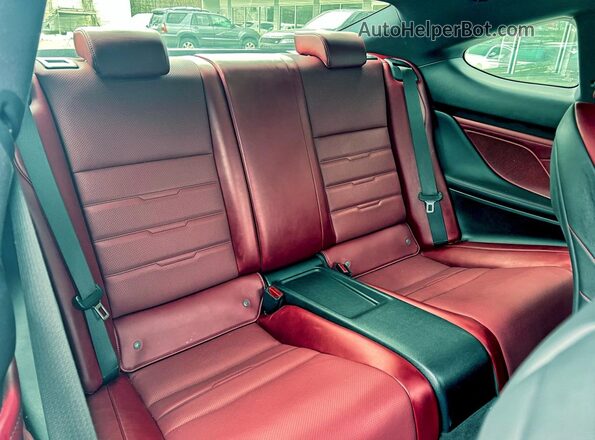 JTHS85BC4J5004285 2018 LEXUS RC Черный Вид сзади