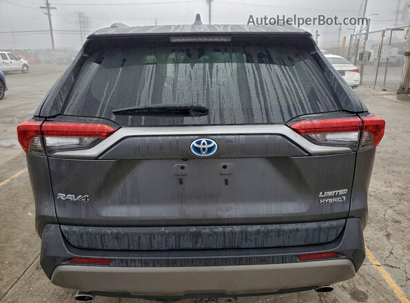 4T3D6RFV4NU073107 2022 TOYOTA LIMITED Gray Вид салону спереду