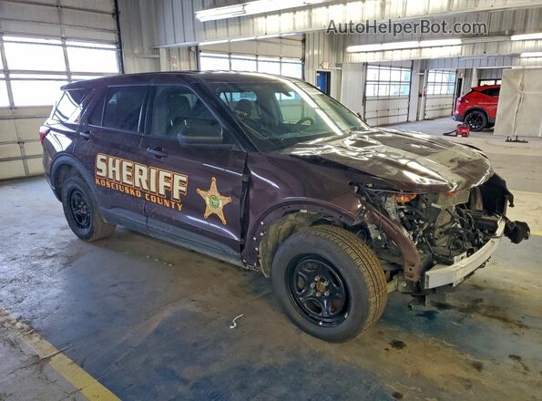 1FM5K8AW4NNA04298 2022 FORD FORD EXPLORER Brown Դիմացի տեսք