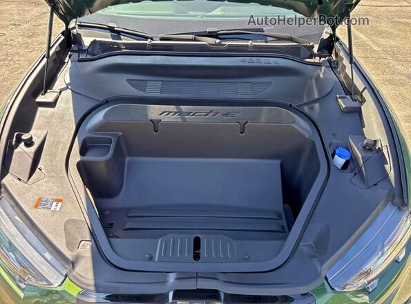 3FMTK4SX2SMA03809 2025 FORD MUSTANG Green Widok deski rozdzielczej