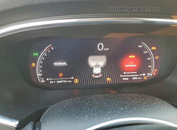 5J8YE1H35PL028041 2023 ACURA MDX Black უკანა სავარძლების ხედი