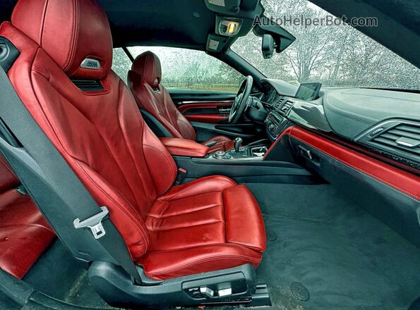 WBS3U9C54HP970975 2017 BMW M4 Gray წინა ხედი