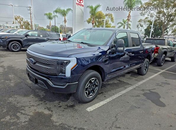1FTVW1EL8NWG05272 2022 FORD F-150 LIGHTNING Blue 