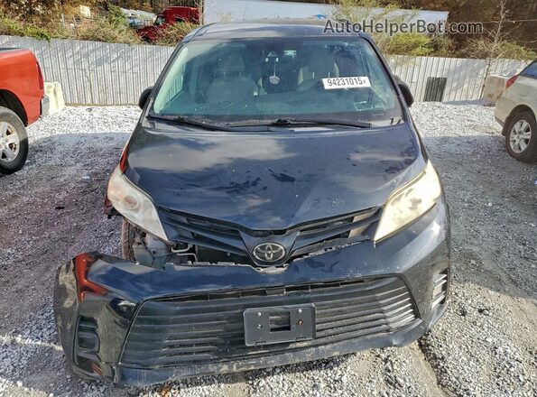 5TDZZ3DC3LS087249 2020 TOYOTA SIENNA Black Rear view