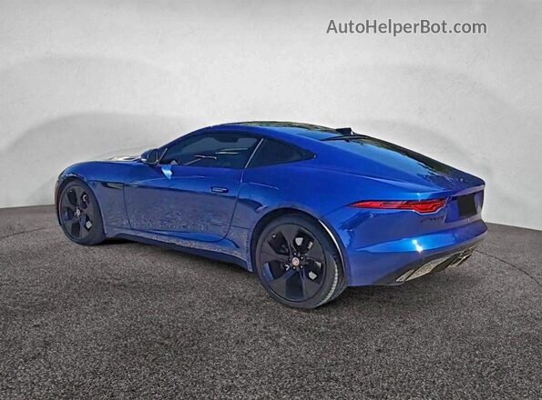SAJDD1GX8MCK75314 2021 JAGUAR F-TYPE Blue Front right