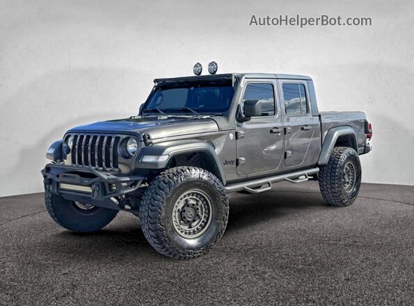 1C6HJTAG6LL150220 2020 JEEP GLADIATOR Gray Tył prawy