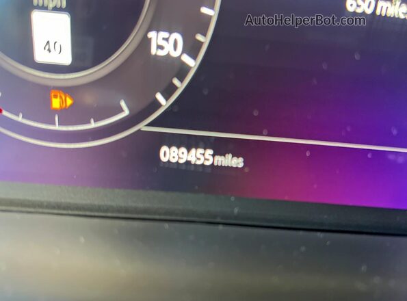 SALWR2RY3LA717262 2020 LAND ROVER RANGE Gray Вид щитка приладів