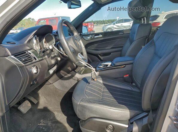 4JGDF6EE5KB223984 2019 MERCEDES-BENZ GLS Silver Widok wnętrza z przodu