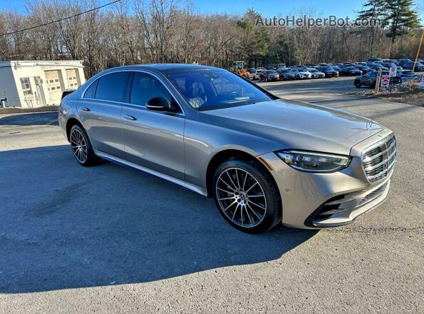 W1K6G7GB3NA071240 2022 MERCEDES-BENZ S Серебряный Вид спереди