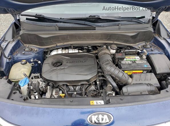 KNDETCA24M7098347 2021 KIA SELTOS Синий 