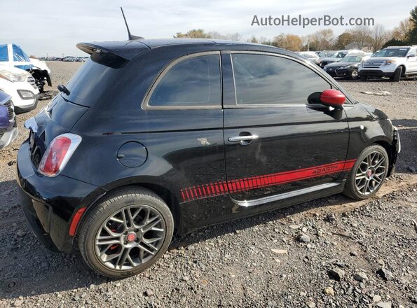 3C3CFFFH1HT598484 2017 FIAT 500 Black Задня права чверть