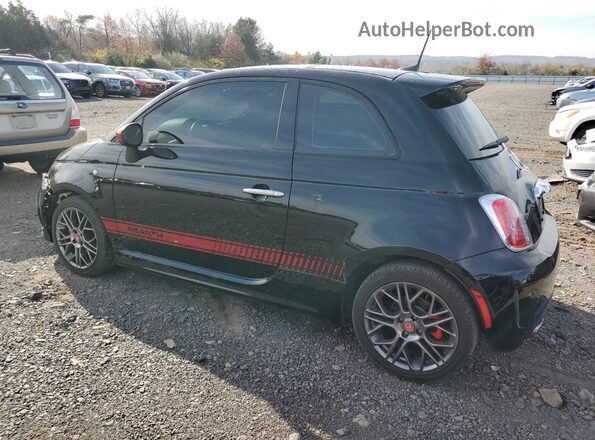 3C3CFFFH1HT598484 2017 FIAT 500 Black Задня ліва чверть