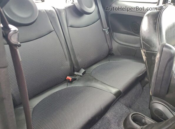 3C3CFFGE3JT369329 2018 FIAT 500 Silver Вид задніх сидінь