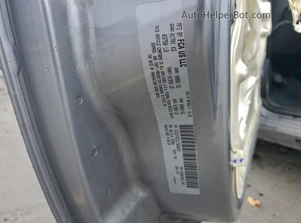 3C3CFFGE3JT369329 2018 FIAT 500 Silver Вид наклейки з VIN-кодом