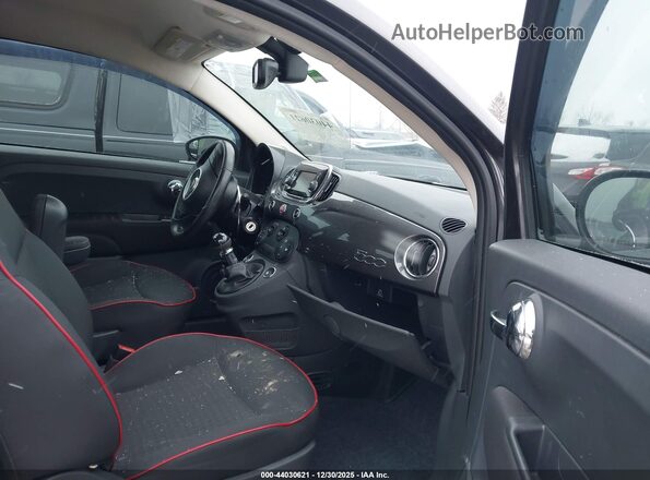 3C3CFFKR1HT553821 2017 FIAT 500 Gray Սալոնի դիմացի տեսք
