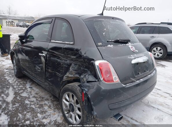 3C3CFFKR1HT553821 2017 FIAT 500 Gray Հետևի ձախ