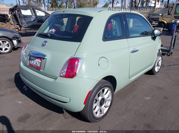 3C3CFFKR7HT700045 2017 FIAT 500 Green Rear right