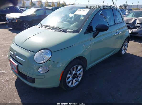 3C3CFFKR7HT700045 2017 FIAT 500 Green Front left