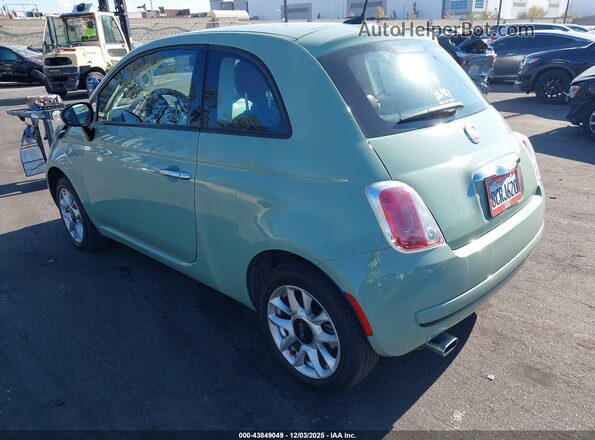 3C3CFFKR7HT700045 2017 FIAT 500 Green Rear left