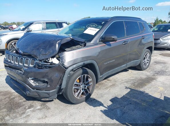 3C4NJCBB1HT642874 2017 JEEP NEW COMPASS Gray წინა მარცხენა ხედი სამი მეოთხედიდან