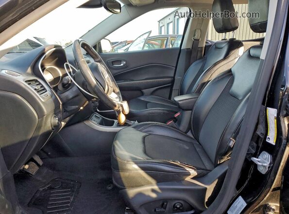 3C4NJCBB6HT643096 2017 JEEP COMPASS Black Vista interior delantera
