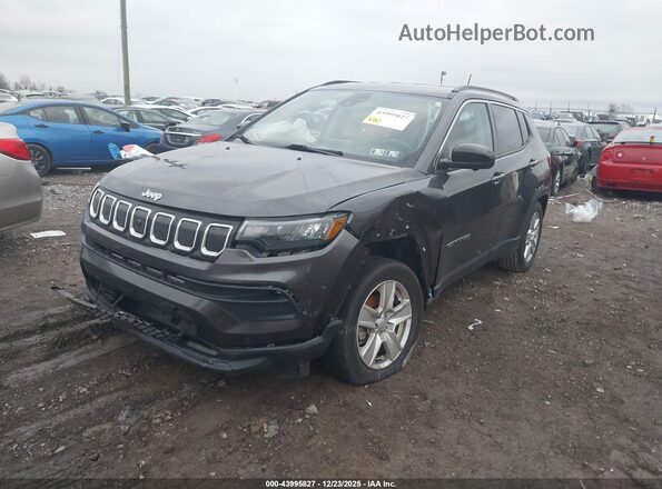 3C4NJCBBXNT100569 2022 JEEP COMPASS Серый Передняя левая четверть