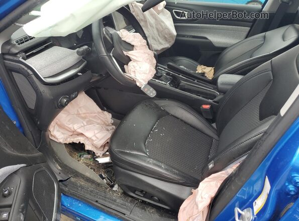 3C4NJCBBXNT229704 2022 JEEP COMPASS Blue წინა სალონის ხედი