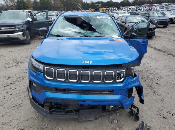 3C4NJCBBXNT229704 2022 JEEP COMPASS Blue წინა ხედი