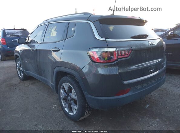 3C4NJCCB2JT193323 2018 JEEP COMPASS Gray Задня ліва чверть