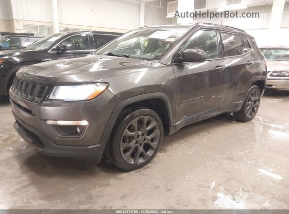 3C4NJCEBXMT593812 2021 JEEP COMPASS Gray Przód lewy