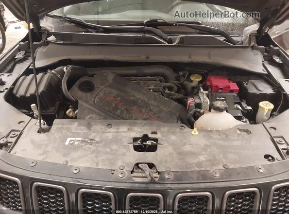 3C4NJCEBXMT593812 2021 JEEP COMPASS Gray Widok z tyłu