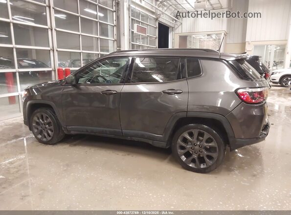 3C4NJCEBXMT593812 2021 JEEP COMPASS Gray Widok wnętrza 360 stopni