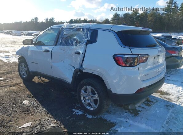 3C4NJDAB0NT214068 2022 JEEP COMPASS White Rear left