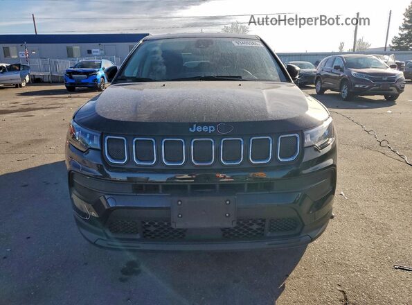 3C4NJDAB2NT167657 2022 JEEP COMPASS Black წინა ხედი