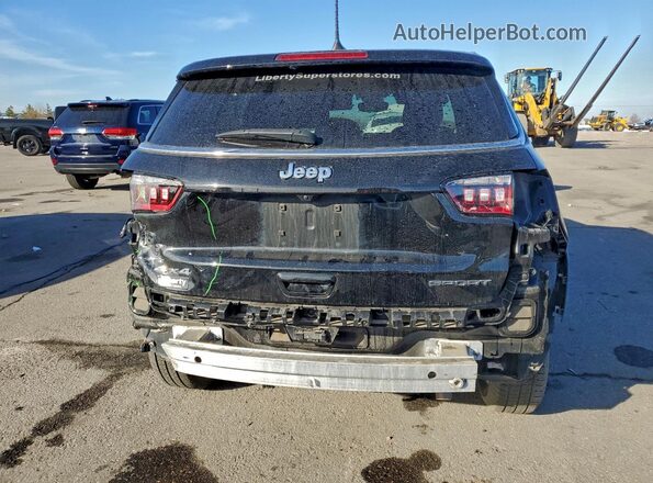 3C4NJDAB2NT167657 2022 JEEP COMPASS Black უკანა ხედი