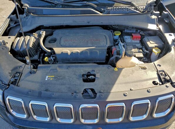 3C4NJDAB2NT167657 2022 JEEP COMPASS Black უკანა სალონის ხედი