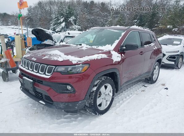 3C4NJDBB1NT130503 2022 JEEP COMPASS Red Front left