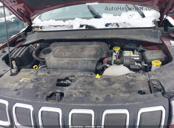 3C4NJDBB1NT130503 2022 JEEP COMPASS Red Rear view