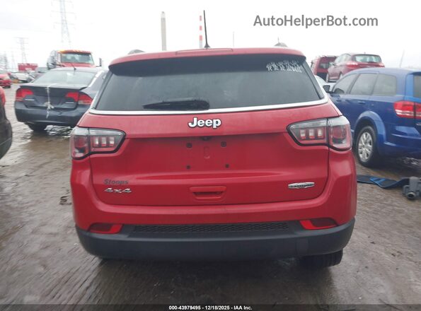 3C4NJDBB3JT191636 2018 JEEP COMPASS Red 