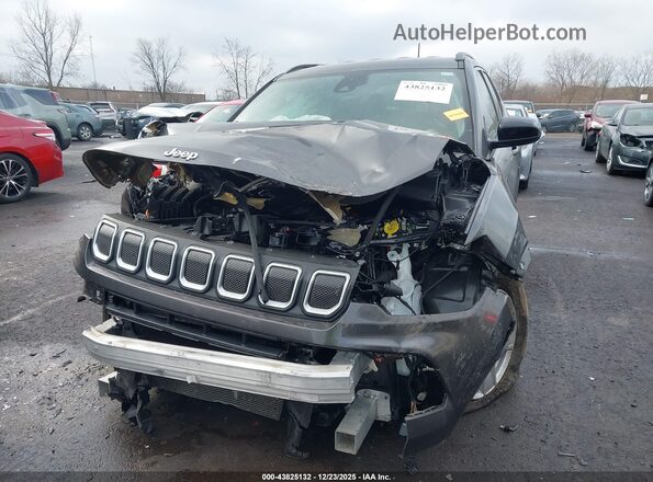 3C4NJDBB4NT101786 2022 JEEP COMPASS Черный Передняя левая четверть