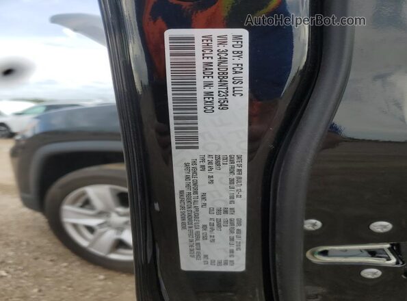 3C4NJDBB4NT231549 2022 JEEP COMPASS Black Vista del compartimento del motor