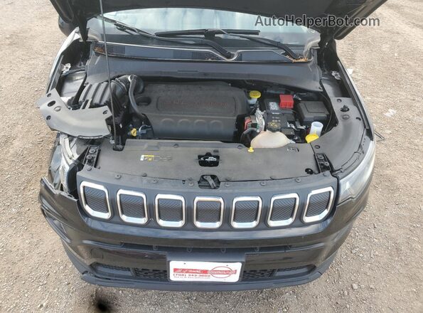3C4NJDBB4NT231549 2022 JEEP COMPASS Black Vista interior trasera