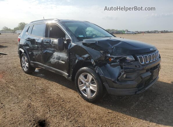 3C4NJDBB4NT231549 2022 JEEP COMPASS Black Delantero derecho