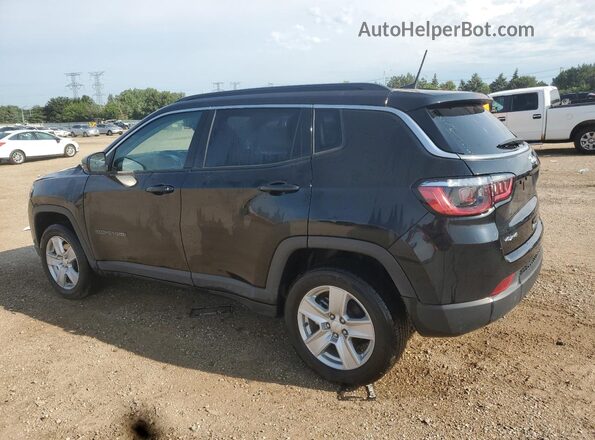3C4NJDBB4NT231549 2022 JEEP COMPASS Black Trasero izquierdo
