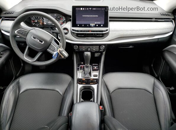 3C4NJDBB6NT208242 2022 JEEP COMPASS Gray Вид панелі приладів