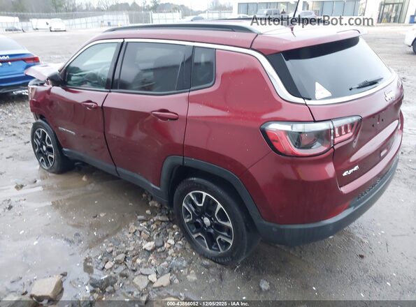 3C4NJDBBXNT118592 2022 JEEP COMPASS Red Задня ліва чверть