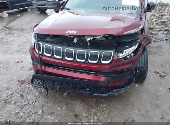 3C4NJDBBXNT118592 2022 JEEP COMPASS Red 
