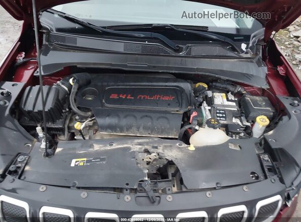 3C4NJDBBXNT118592 2022 JEEP COMPASS Red Вид ззаду